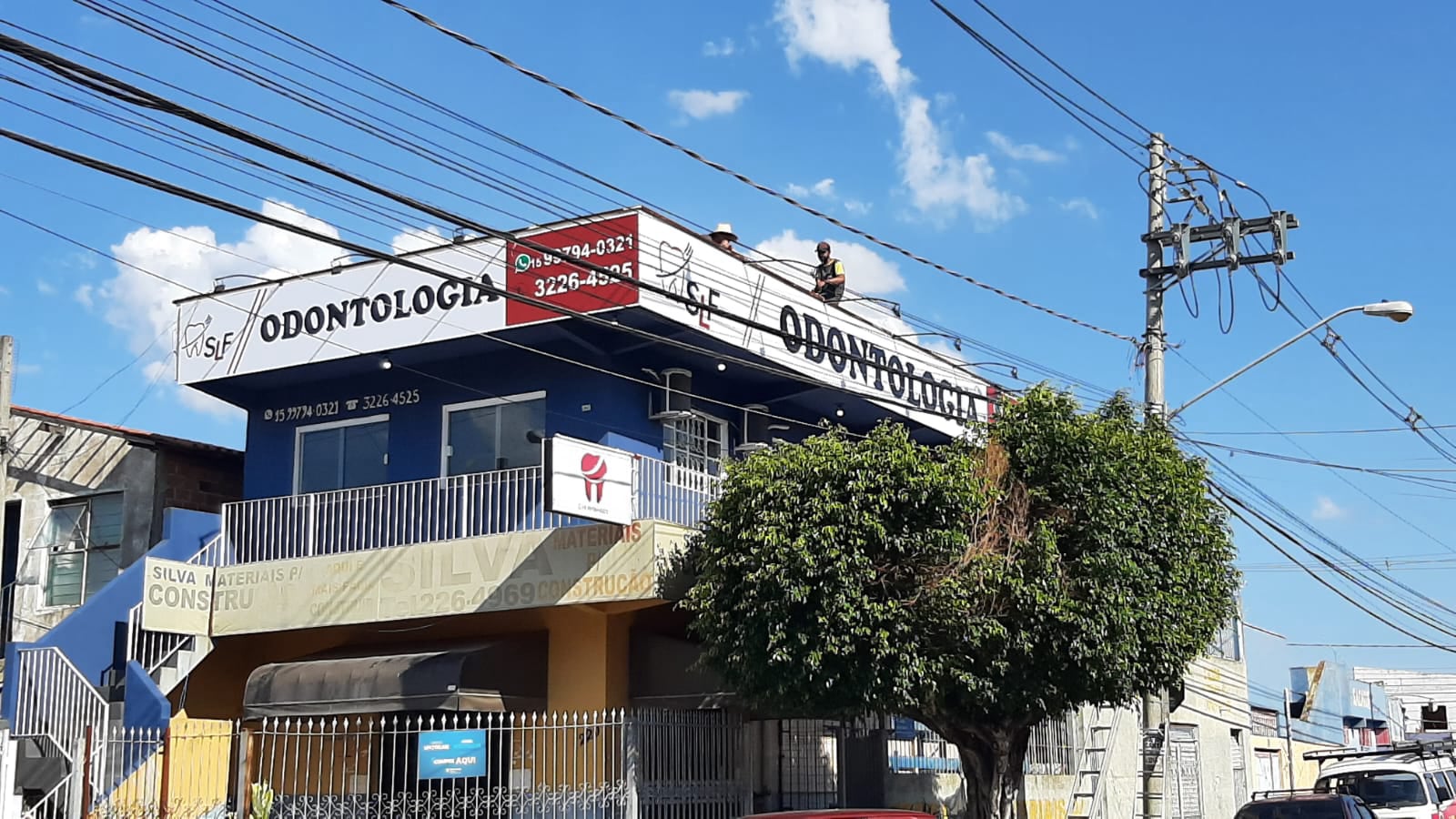 serviço de fachada em lona em sorocaba e região